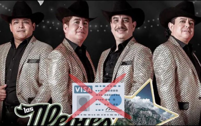 CBP canceló las visas de trabajo y de turista a los cuatro músicos de la banda. ESPECIAL / IG