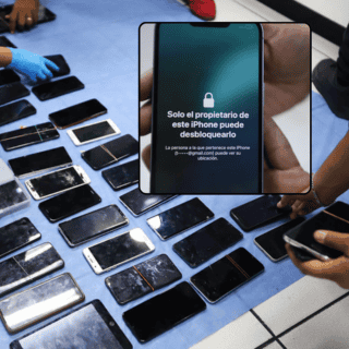 Hallan celulares de procedencia ilícita en plaza de la tecnología