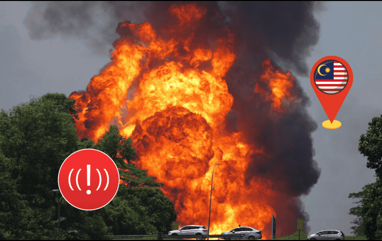 La empresa aisló el gasoducto y cerró la válvula afectada; iniciarán investigación para determinar la causa del incidente. EFE/ F. Ismail