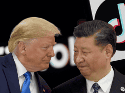 Trump señala que podría haber acuerdo para venta de TikTok. ARCHIVO/AFP/O. Douliery/AP Photo/S. Walsh/CANVA.