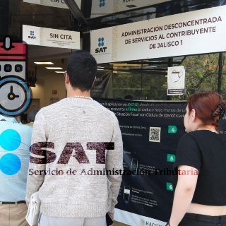 Alta disponibilidad de citas en el SAT en la primera semana de abril