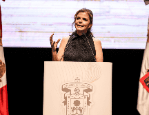 Esta mañana Karla Planter rindió protesta como nueva rectora de la UdeG en sustitución de Ricardo Villanueva. EL INFORMADOR/A. NAVARRO