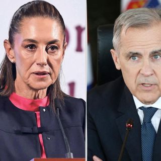 Sheinbaum y primer ministro de Canadá tienen llamada antes de los aranceles de Trump