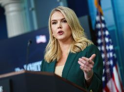 La secretaria de prensa de la Casa Blanca confirmó que Trump anunciará el paquete de aranceles tras el cierre de la bolsa de valores en Wall Street. EFE/ARCHIVO