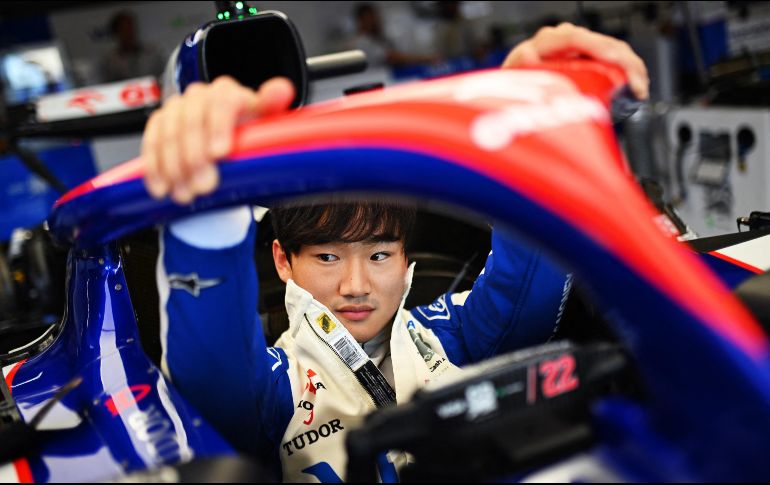 Tsunoda tomará el lugar de Lawson en Red Bull que, a su vez, pasará a Racing Bulls. AFP/R. Carezzevoli