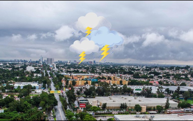 Debido a canales de baja presión sobre las zonas oriente y sureste del país, se prevén lluvias y chubascos en ambas regiones. EL INFORMADOR / ARCHIVO / CANVA