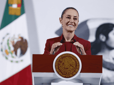 Claudia Sheinbaum, en "La Mañanera del Pueblo" de este miércoles 2 de abril. EFE / M. Guzmán