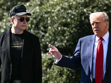 Elon Musk y Donald Trump, en una imagen de archivo. AFP