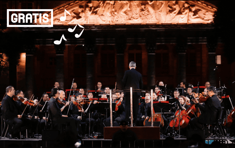 Orquesta Filarmónica de Jalisco: Aquí la puedes disfrutar gratis. EL INFORMADOR / ARCHIVO