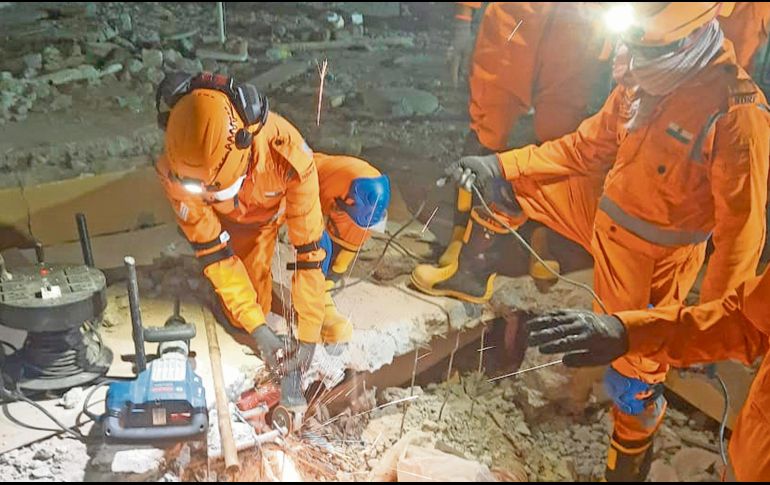 Continúan los trabajos de rescate y ayuda humanitaria en Birmania, tras el mortal terremoto. EFE