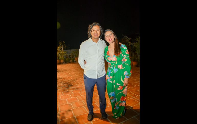 Fernando Mata y Adriana López. GENTE BIEN JALISCO / M. Rached