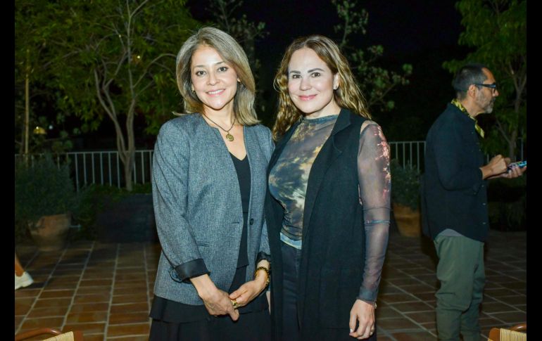 Claudia Palafox y María Esther Pérez. GENTE BIEN JALISCO / M. Rached