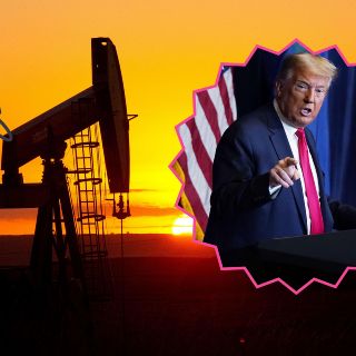 Tras anuncio de aranceles de Trump, cae precio del petróleo de Texas