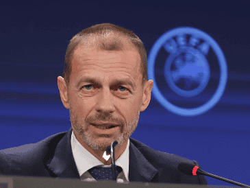Aleksander Ceferin, presidente de la UEFA. EFE / A. Cukic