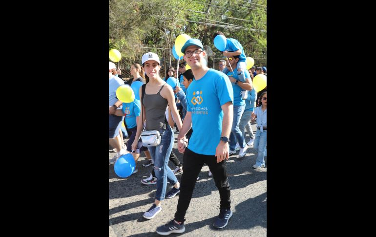 Marifer Ladrón De Guevara y Juan Pablo Salame. GENTE BIEN JALISCO / C. Jimeno