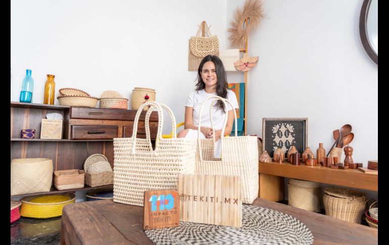 Sofía Cruz del Río, fundadora del proyecto TEKITI, protagoniza la más reciente edición de la revista. GENTE BIEN JALISCO / J. Soltero