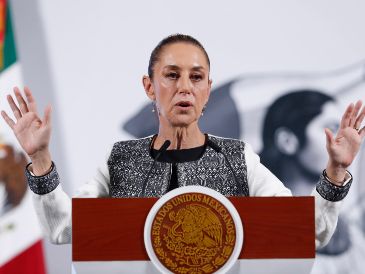 Sheinbaum Pardo desglosó los puntos de la estrategia "Plan México, fortaleciendo la economía y el bienestar". EFE/M. GUZMÁN