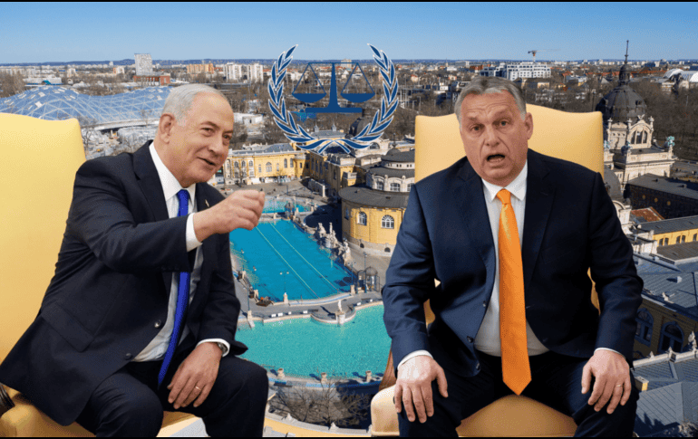 Netanyahu y Orbán desafían desde Budapest a la Corte Penal Internacional. ARCHIVO/EFE/E. Balazs/AP Photo/A. Brandon/EFE/C. Kleponis/CANVA.