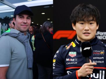 Checo ha mostrado su apoyo a Tsunoda, especialmente tras el anuncio de su ascenso. IMAGO7. EFE/ F. ROBICHON.