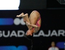 La clavadista mexicana, Gabriela Agúndez tuvo un cierre complicado en las últimas dos etapas de la Final Mixta en la Copa Mundial de Clavados, después de que cometió dos errores que impidieron el medallero para la delegación nacional. EFE / F. Guasco