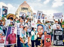 Colectivos en la Ciudad de México buscan que su voz se haga escuchar en la reforma a la ley de búsqueda. EL UNIVERSAL