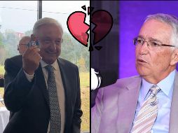 Esto dijo Salinas Pliego acerca de romper relaciones con el expresidente López Obrador. ESPECIAL / X: @lopezobrador_ / @RicardoBSalinas
