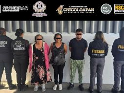 La jueza del distrito judicial de Chalco calificó como legal la detención de la familia, la cual fue realizada por orden de aprehensión por parte de agentes de investigación de la Fiscalía mexiquense. CORTESÍA/ Fiscalía General de Justicia del Edomex .