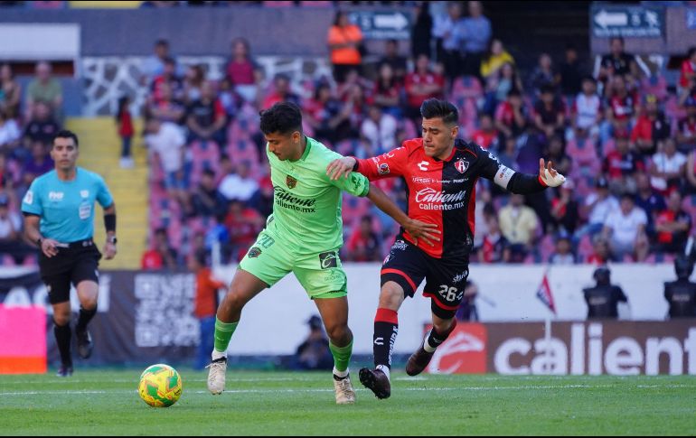 Atlas dejó escapar la victoria y sus últimas oportunidades de seguir en la pelea por un puesto en la fase final del campeonato. IMAGO7.