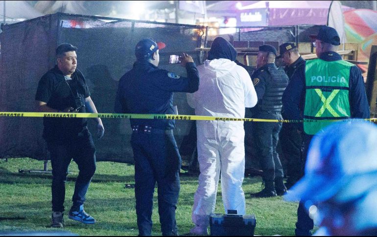 El accidente pudo haber sido provocado por el uso de grúas no autorizadas para mover estructuras dentro del recinto. SUN/Y. Osnaya