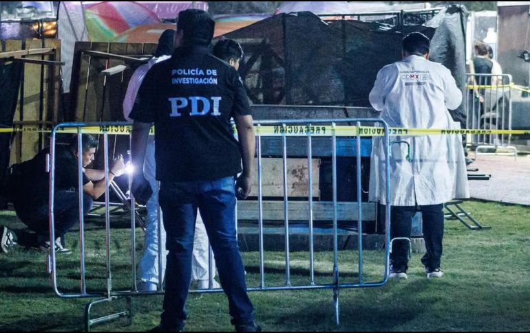 En una tarjeta informativa, el IMSS Bienestar dio detalles de cómo llegaron los jóvenes accidentados en Festival AXE. SUN / Y. OSNAYA