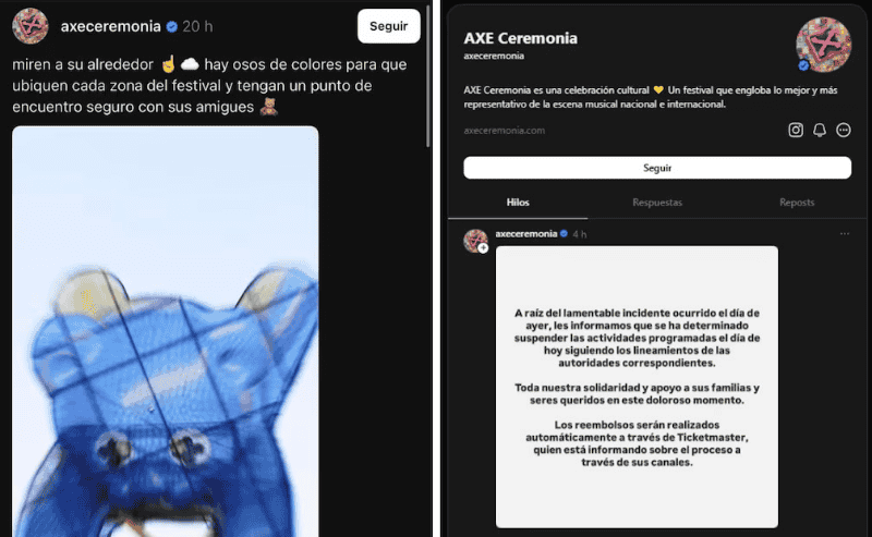 La alcaldía informó que la grúa hidráulica, encargada de sostener una figura decorativa, fue instalada de manera inesperada y sin la autorización de las autoridades locales. CORTESÍA