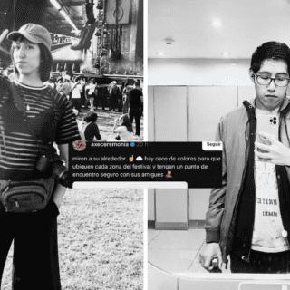 Estructura que cayó en el Festival Ceremonia era punto de encuentro