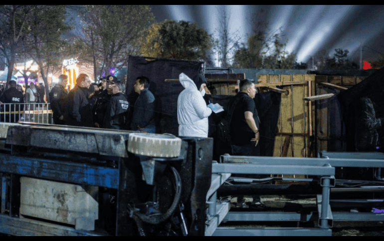 Una estructura metálica ubicada al fondo del escenario principal colapsó, resultando en la muerte de dos personas. SUN / ARCHIVO