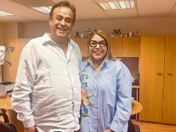 Salvador Cosío, director del IDEFT, y Guillermina Alvarado, directora del Conocer. ESPECIAL