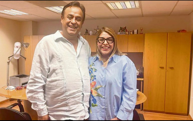 Salvador Cosío, director del IDEFT, y Guillermina Alvarado, directora del Conocer. ESPECIAL