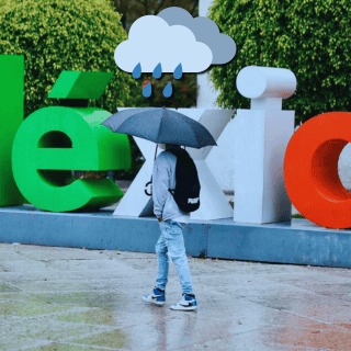Vienen LLUVIAS este lunes 7 de abril para estos estados