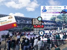 Estas personas recibirán su pago de la Beca Rita Cetina el día de hoy. EL INFORMADOR / ARCHIVO