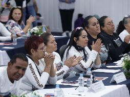 Colectivos de búsqueda se reúnen con la Segob. SUN / F. ROJAS