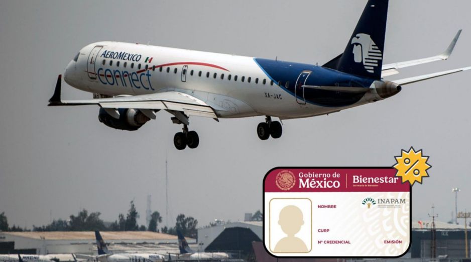  Aeroméxico es una de las pocas aerolíneas que mantienen un convenio activo con el INAPAM. 