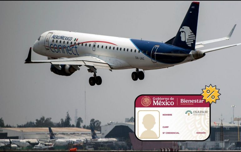  Aeroméxico es una de las pocas aerolíneas que mantienen un convenio activo con el INAPAM. 