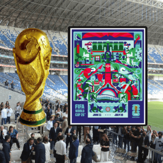 FIFA da a conocer el póster oficial de la ciudad de Monterrey para el Mundial 2026