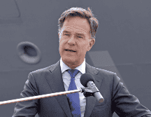 El jefe de la OTAN, Mark Rutte, asimismo expresó su preocupación por la acumulación de armas de China. AP / ESPECIAL, Kyodo News
