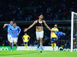 Ángel Sepúlveda fue el héroe celeste al anotar los dos goles de la victoria. IMAGO7