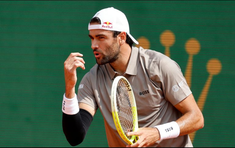 Berrettini busca ser el primer italiano desde 2019 en ganar este Masters 1000. EFE/S. Nogier