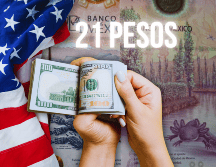 La cotización del dólar este miércoles alcanza los 21 pesos, en medio de la implementación de los aranceles recíprocos. EL INFORMADOR / O. Álvarez