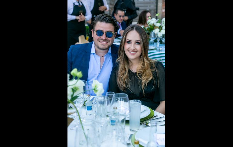 Gustavo Hernández y Ana Paula González Guerra. GENTE BIEN JALISCO / J. Soltero