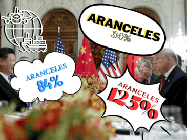 Trump responde con aranceles del 125% después de que China eleva los suyos contra Estados Unidos. ARCHIVO/AP Photo/P. Martinez Monsivais/CANVA.
