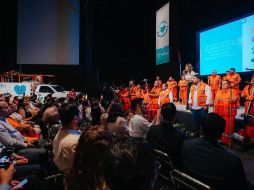 En lo que va de la administración de Delgadillo García se han invertido más de mil millones de pesos en la compra de camiones, maquinaria y equipo como parte del programa Limpia Guadalajara. CORTESÍA.