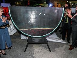 La quinceava Ruta Escultórica estará expuesta con sus 41 sandías durante tres meses en el Parque de las Niñas y los Niños de Zapopan, en un acercamiento al arte público y gratuito para todos los habitantes de la ciudad. EL INFORMADOR/ A. Navarro.