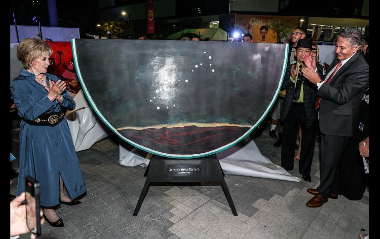 La quinceava Ruta Escultórica estará expuesta con sus 41 sandías durante tres meses en el Parque de las Niñas y los Niños de Zapopan, en un acercamiento al arte público y gratuito para todos los habitantes de la ciudad. EL INFORMADOR/ A. Navarro.